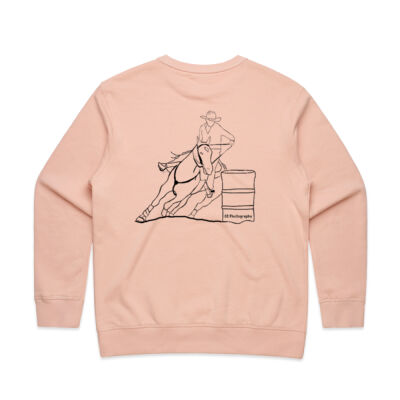 Premium Crew - Barrels Black Print Thumbnail