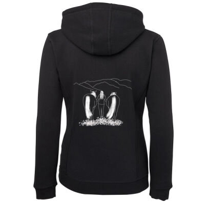 Fleece Zip Hood - Horses Thumbnail