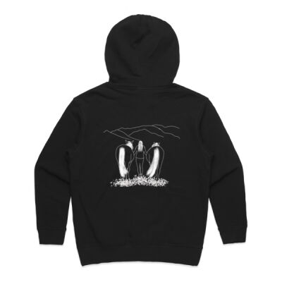 Womans Hoodie - Off to the Hills Thumbnail