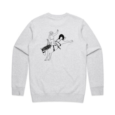 Mens Crew - Saddle Bronc B/P **Special Price** Thumbnail