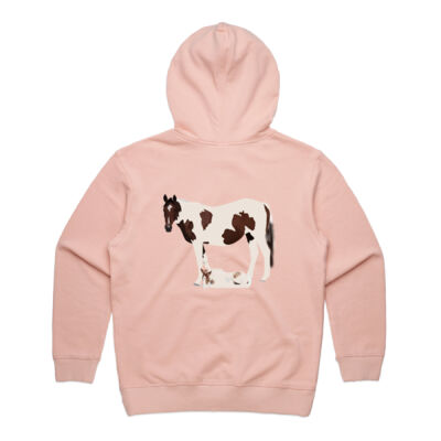 Womens Hoodie - Mare and Foal Thumbnail